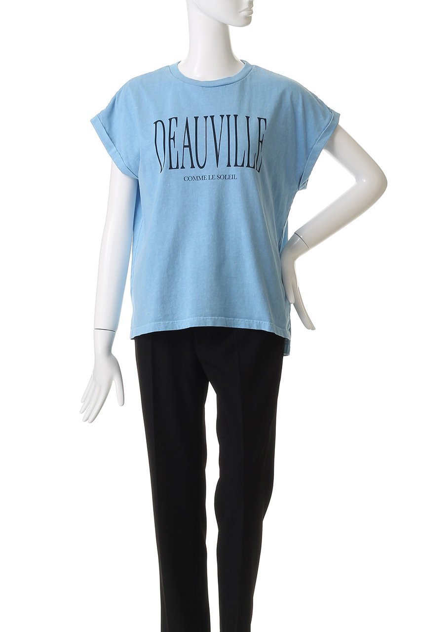【アルアバイル/allureville】のピグメントダイターンバックSL T A 人気、トレンドファッション・服の通販 founy(ファニー) 　ファッション　Fashion　レディースファッション　Fashion for Women　トップス・カットソー　Cut & Sew Tops　シャツ・ブラウス・オフィスカジュアル　Elegant Blouses & Button-Ups　ロングTシャツ・Tシャツ　Longline T-Shirts & Tees　カットソー・ベーシックTシャツ　Cut-and-Sewn Tops / Stretch Tees & Basics　2025年　2025　2025-2026秋冬・A/W　Autumn/Winter 2025–26 AW25–26　おすすめ　Recommended / Our Picks　サロペット　Overalls, Salopette　ショート　Short, Short Length　スタイリッシュ　Stylish, Fashionable　スリーブ　Sleeve, Long Sleeve / Short Sleeve　ハーフ　Half, Half-Length　フロント　Front, Front Design　プリント　Print, Printed Pattern　ロング　Long, Long-Length　A/W・秋冬　Autumn/Winter　other-2|ID: prp329100004613270 ipo3291000000033021285