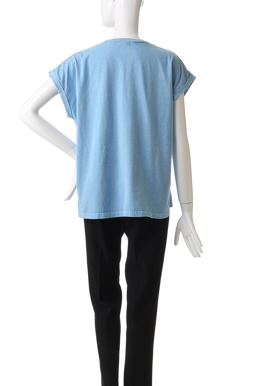 【アルアバイル/allureville】のピグメントダイターンバックSL T A 人気、トレンドファッション・服の通販 founy(ファニー) 　ファッション　Fashion　レディースファッション　Fashion for Women　トップス・カットソー　Cut & Sew Tops　シャツ・ブラウス・オフィスカジュアル　Elegant Blouses & Button-Ups　ロングTシャツ・Tシャツ　Longline T-Shirts & Tees　カットソー・ベーシックTシャツ　Cut-and-Sewn Tops / Stretch Tees & Basics　2025年　2025　2025-2026秋冬・A/W　Autumn/Winter 2025–26 AW25–26　おすすめ　Recommended / Our Picks　サロペット　Overalls, Salopette　ショート　Short, Short Length　スタイリッシュ　Stylish, Fashionable　スリーブ　Sleeve, Long Sleeve / Short Sleeve　ハーフ　Half, Half-Length　フロント　Front, Front Design　プリント　Print, Printed Pattern　ロング　Long, Long-Length　A/W・秋冬　Autumn/Winter　other-4|ID: prp329100004613270 ipo3291000000033021287