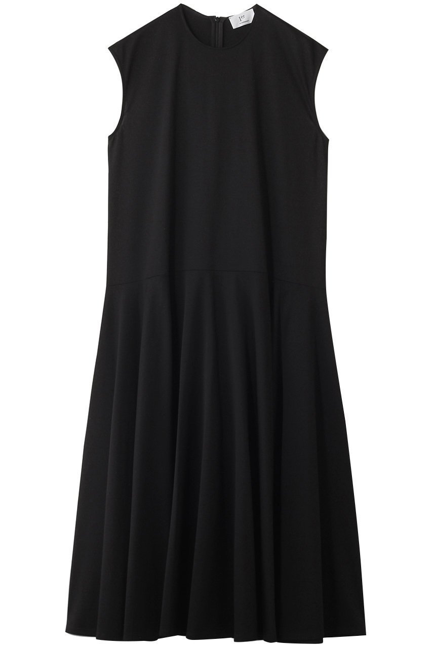 【プルミエ アロンディスモン/1er Arrondissement】のコットンポンチワンピース インテリア・キッズ・メンズ・レディースファッション・服の通販 founy(ファニー) 　ファッション　Fashion　レディースファッション　Fashion for Women　ワンピース　Dresses　チュニック　Tunic Tops & Dresses　シューズ　Shoes, Footwear　シンプル　Simple, Minimal　スリーブ　Sleeve, Long Sleeve / Short Sleeve　チュニック　Tunic, Long Top　フレンチ　French, French Style　ロング　Long, Long-Length　エレガント 上品　Elegant　再入荷　Restock / Back in Stock　ブラック|ID: prp329100004613280 ipo3291000000036131485