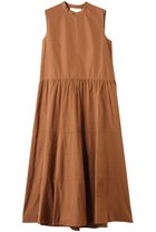 【アルアバイル/allureville】の【Loulou Willoughby】バックリボンタフタワンピース 人気、トレンドファッション・服の通販 founy(ファニー) ファッション Fashion レディースファッション Fashion for Women ワンピース Dresses チュニック Tunic Tops & Dresses 2025年 2025 2025-2026秋冬・A/W Autumn/Winter 2025–26 AW25–26 エレガント 上品 Elegant シンプル Simple, Minimal タフタ Taffeta, Structured Fabric チュニック Tunic, Long Top ノースリーブ Sleeveless, No-Sleeve リボン Ribbon, Bow ロング Long, Long-Length A/W・秋冬 Autumn/Winter thumbnail ブラウン|ID: prp329100004613283 ipo3291000000033021375