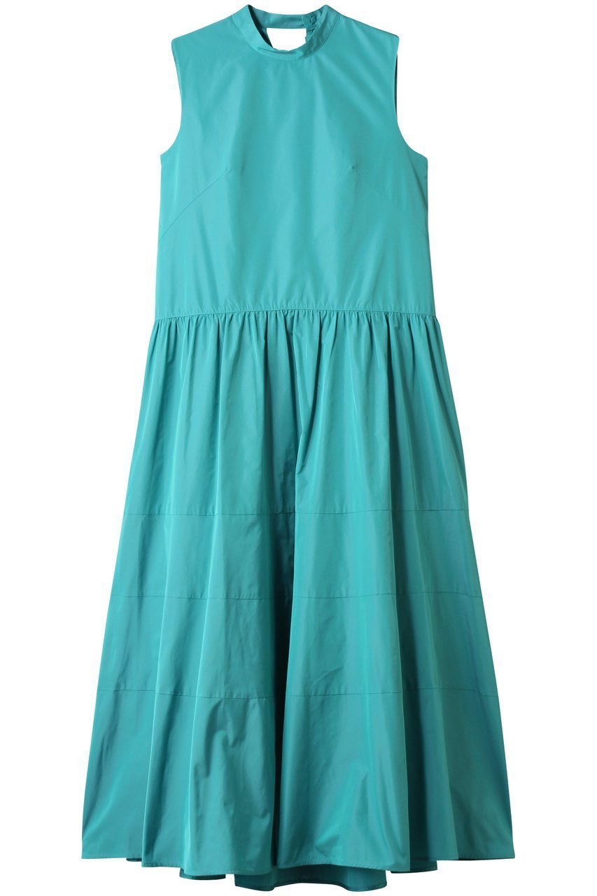 【アルアバイル/allureville】の【Loulou Willoughby】バックリボンタフタワンピース 人気、トレンドファッション・服の通販 founy(ファニー) 　ファッション　Fashion　レディースファッション　Fashion for Women　ワンピース　Dresses　チュニック　Tunic Tops & Dresses　エレガント 上品　Elegant　シンプル　Simple, Minimal　タフタ　Taffeta, Structured Fabric　チュニック　Tunic, Long Top　ノースリーブ　Sleeveless, No-Sleeve　リボン　Ribbon, Bow　ロング　Long, Long-Length　 other-1|ID: prp329100004613283 ipo3291000000036241151