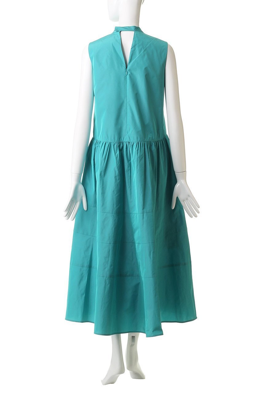 【アルアバイル/allureville】の【Loulou Willoughby】バックリボンタフタワンピース 人気、トレンドファッション・服の通販 founy(ファニー) 　ファッション　Fashion　レディースファッション　Fashion for Women　ワンピース　Dresses　チュニック　Tunic Tops & Dresses　エレガント 上品　Elegant　シンプル　Simple, Minimal　タフタ　Taffeta, Structured Fabric　チュニック　Tunic, Long Top　ノースリーブ　Sleeveless, No-Sleeve　リボン　Ribbon, Bow　ロング　Long, Long-Length　other-6|ID: prp329100004613283 ipo3291000000036241163