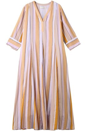 【ヌキテパ/NE QUITTEZ PAS】のCOTTON VOILE STRIPE パネル ドレス 人気、トレンドファッション・服の通販 founy(ファニー) ファッション Fashion レディースファッション Fashion for Women ワンピース Dresses フォーマル・パーティードレス・結婚式用ドレス Elegant & Casual Dresses チュニック Tunic Tops & Dresses 2025年 2025 2025-2026秋冬・A/W Autumn/Winter 2025–26 AW25–26 エアリー Airy Texture ストライプ Stripe, Striped Pattern チュニック Tunic, Long Top ドレス Dress, One-Piece リゾート Resort, Vacation Style ロング Long, Long-Length A/W・秋冬 Autumn/Winter |ID:prp329100004613290