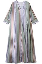 【ヌキテパ/NE QUITTEZ PAS】のCOTTON VOILE STRIPE パネル ドレス 人気、トレンドファッション・服の通販 founy(ファニー) ファッション Fashion レディースファッション Fashion for Women ワンピース Dresses フォーマル・パーティードレス・結婚式用ドレス Elegant & Casual Dresses チュニック Tunic Tops & Dresses 2025年 2025 2025-2026秋冬・A/W Autumn/Winter 2025–26 AW25–26 エアリー Airy Texture ストライプ Stripe, Striped Pattern チュニック Tunic, Long Top ドレス Dress, One-Piece リゾート Resort, Vacation Style ロング Long, Long-Length A/W・秋冬 Autumn/Winter thumbnail グリーン|ID: prp329100004613290 ipo3291000000033021418