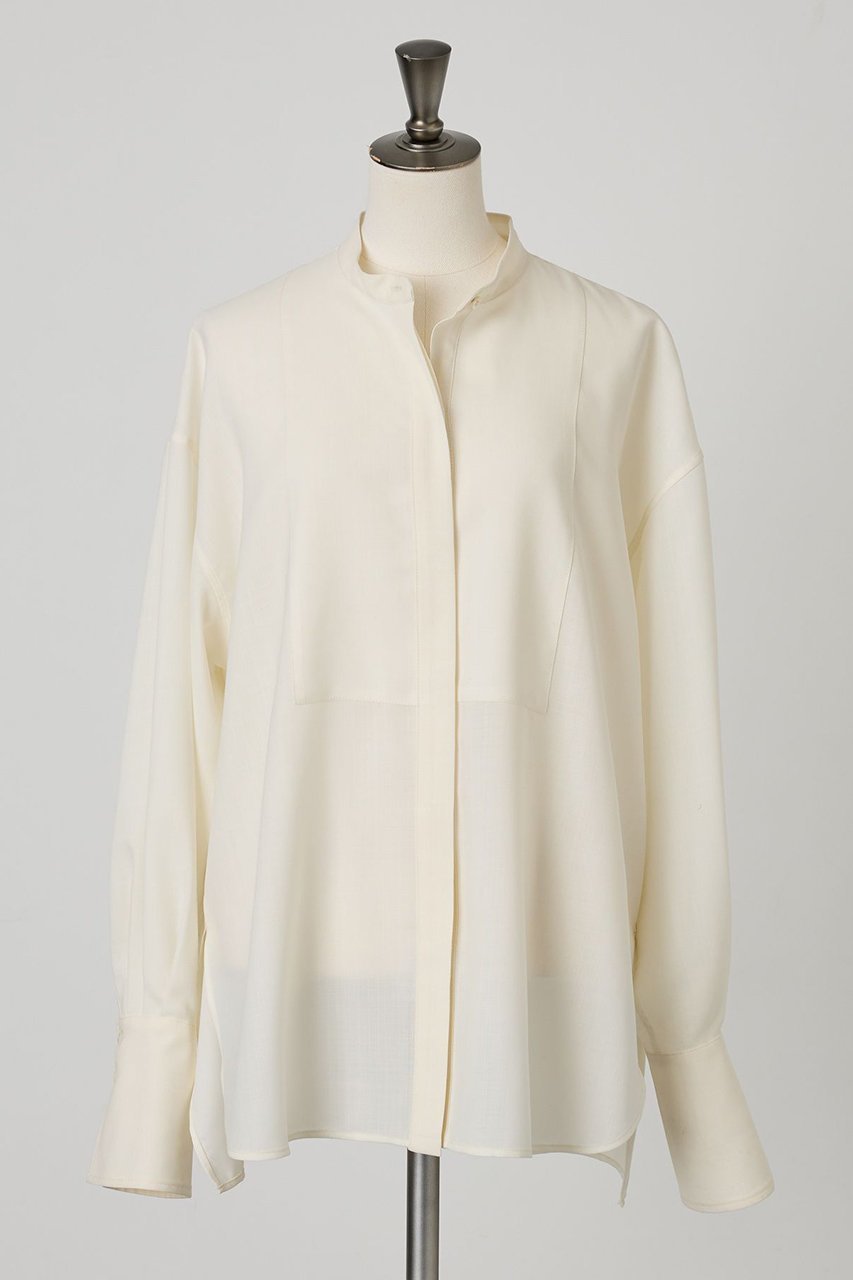 【カオス/Chaos】のオルトシャツ インテリア・キッズ・メンズ・レディースファッション・服の通販 founy(ファニー) 　ファッション　Fashion　レディースファッション　Fashion for Women　トップス・カットソー　Cut & Sew Tops　シャツ・ブラウス・オフィスカジュアル　Elegant Blouses & Button-Ups　カフス　Cuff Design　クラシカル　Classical, Vintage-Inspired　スリーブ　Sleeve, Long Sleeve / Short Sleeve　ドレス　Dress, One-Piece　モダン　Modern, Contemporary　ロング　Long, Long-Length　新作・新入荷　New Arrivals / New In　秋　Autumn　A/W・秋冬　Autumn/Winter　ホワイト|ID: prp329100004613298 ipo3291000000033021484