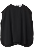 【プルミエ アロンディスモン/1er Arrondissement】のジョーゼットフレンチスリーブブラウス ブラック|ID: prp329100004613300 ipo3291000000033021492
