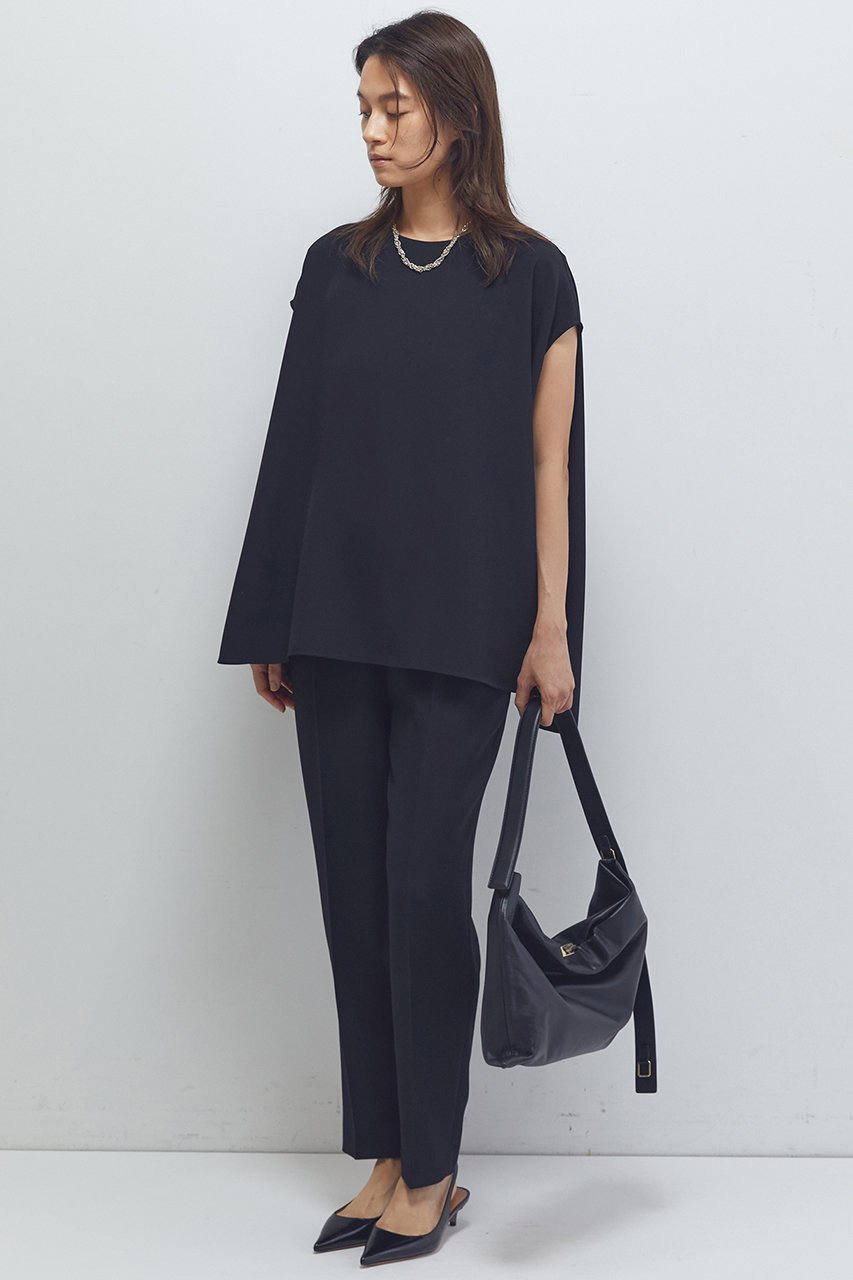 【プルミエ アロンディスモン/1er Arrondissement】のジョーゼットフレンチスリーブブラウス 人気、トレンドファッション・服の通販 founy(ファニー) 　ファッション　Fashion　レディースファッション　Fashion for Women　トップス・カットソー　Cut & Sew Tops　シャツ・ブラウス・オフィスカジュアル　Elegant Blouses & Button-Ups　2025年　2025　2025-2026秋冬・A/W　Autumn/Winter 2025–26 AW25–26　おすすめ　Recommended / Our Picks　エレガント 上品　Elegant　ショート　Short, Short Length　ジョーゼット　Georgette, Semi-Sheer Fabric　スリット　Slit, Slit Detail　スリーブ　Sleeve, Long Sleeve / Short Sleeve　タイトスカート　Pencil Skirt, Tight Skirt　デニム　Denim, Jeans Material　ドレープ　Drape, Draping Fabric　フレンチ　French, French Style　A/W・秋冬　Autumn/Winter　other-8|ID: prp329100004613300 ipo3291000000033170342