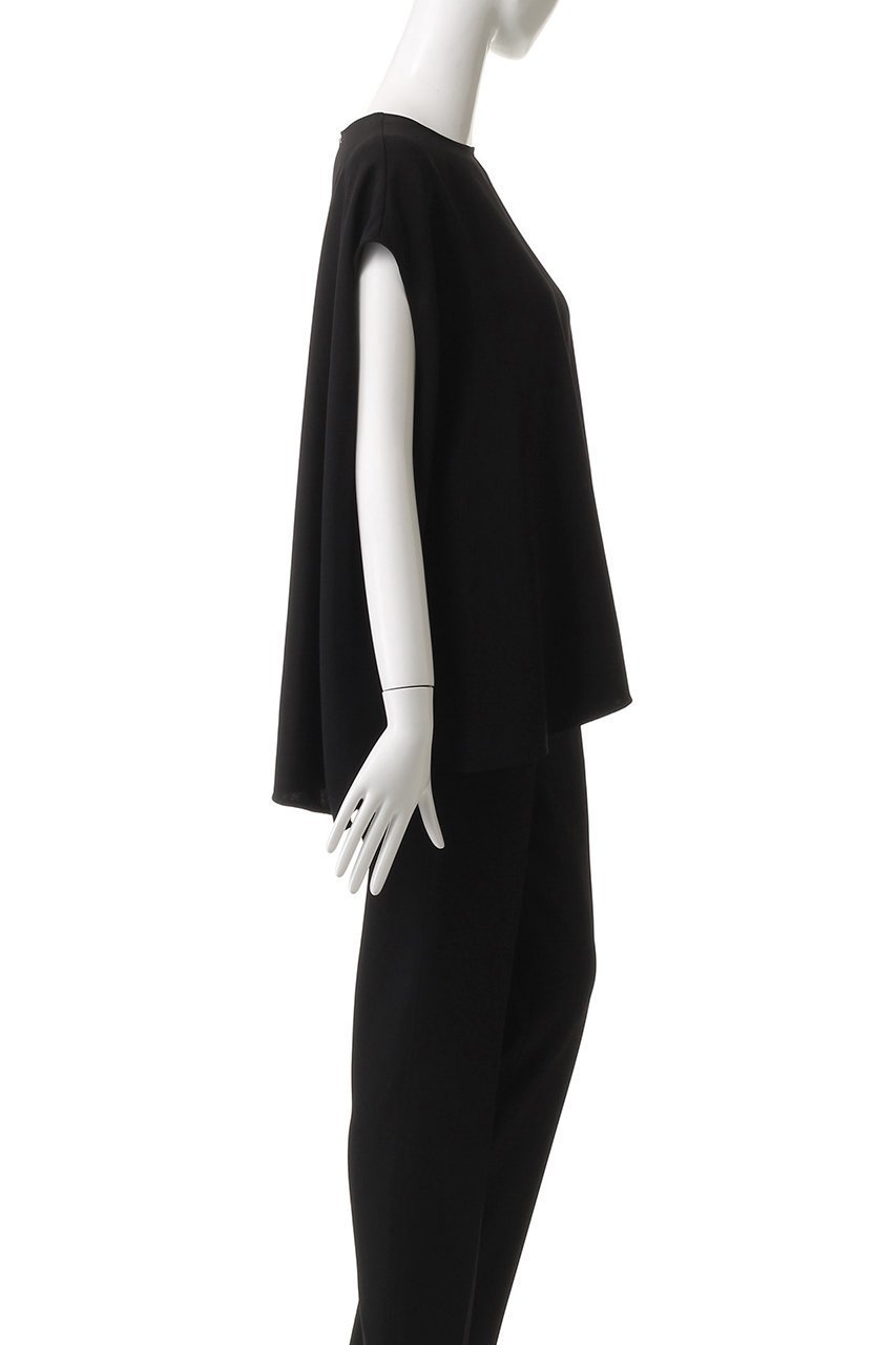 【プルミエ アロンディスモン/1er Arrondissement】のジョーゼットフレンチスリーブブラウス 人気、トレンドファッション・服の通販 founy(ファニー) 　ファッション　Fashion　レディースファッション　Fashion for Women　トップス・カットソー　Cut & Sew Tops　シャツ・ブラウス・オフィスカジュアル　Elegant Blouses & Button-Ups　おすすめ　Recommended / Our Picks　エレガント 上品　Elegant　ショート　Short, Short Length　ジョーゼット　Georgette, Semi-Sheer Fabric　スリット　Slit, Slit Detail　スリーブ　Sleeve, Long Sleeve / Short Sleeve　タイトスカート　Pencil Skirt, Tight Skirt　デニム　Denim, Jeans Material　ドレープ　Drape, Draping Fabric　フレンチ　French, French Style　再入荷　Restock / Back in Stock　other-3|ID: prp329100004613300 ipo3291000000035461818