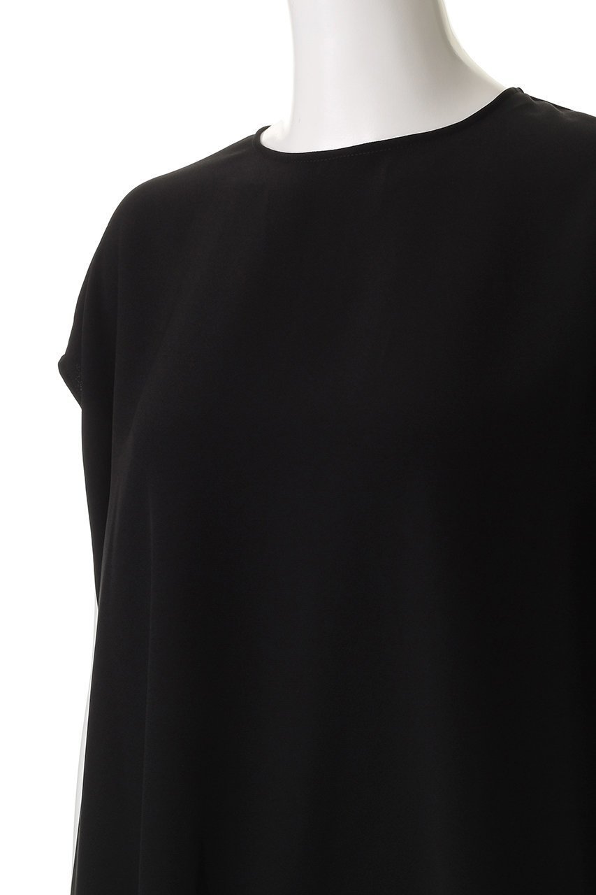 【プルミエ アロンディスモン/1er Arrondissement】のジョーゼットフレンチスリーブブラウス 人気、トレンドファッション・服の通販 founy(ファニー) 　ファッション　Fashion　レディースファッション　Fashion for Women　トップス・カットソー　Cut & Sew Tops　シャツ・ブラウス・オフィスカジュアル　Elegant Blouses & Button-Ups　おすすめ　Recommended / Our Picks　エレガント 上品　Elegant　ショート　Short, Short Length　ジョーゼット　Georgette, Semi-Sheer Fabric　スリット　Slit, Slit Detail　スリーブ　Sleeve, Long Sleeve / Short Sleeve　タイトスカート　Pencil Skirt, Tight Skirt　デニム　Denim, Jeans Material　ドレープ　Drape, Draping Fabric　フレンチ　French, French Style　再入荷　Restock / Back in Stock　other-5|ID: prp329100004613300 ipo3291000000035461820