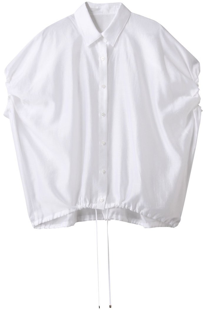 【アルアバイル/allureville】のシアードロストブラウス インテリア・キッズ・メンズ・レディースファッション・服の通販 founy(ファニー) https://founy.com/ ファッション Fashion レディースファッション Fashion for Women トップス・カットソー Cut & Sew Tops シャツ・ブラウス・オフィスカジュアル Elegant Blouses & Button-Ups エアリー Airy Texture ギャザー Gathered, Ruffled ショート Short, Short Length スリーブ Sleeve, Long Sleeve / Short Sleeve ドローストリング Drawstring, Pull Cord エレガント 上品 Elegant |ID: prp329100004613304 ipo3291000000036241189