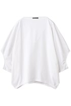 【ミズイロ インド/mizuiro ind】のboat neck dolman P/O プルオーバー off white|ID:prp329100004613305