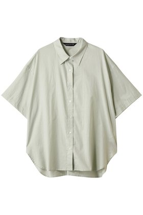 【ミズイロ インド/mizuiro ind】 half slv wide shirt シャツ人気、トレンドファッション・服の通販 founy(ファニー) ファッション Fashion レディースファッション Fashion for Women トップス・カットソー Cut & Sew Tops シャツ・ブラウス・オフィスカジュアル Elegant Blouses & Button-Ups シアー Sheer, See-Through ショート Short, Short Length シンプル Simple, Minimal スリット Slit, Slit Detail スリーブ Sleeve, Long Sleeve / Short Sleeve リラックス Relax, Relaxed Fit エレガント 上品 Elegant 新作・新入荷 New Arrivals / New In 無地 Plain, Solid Color |ID:prp329100004613307