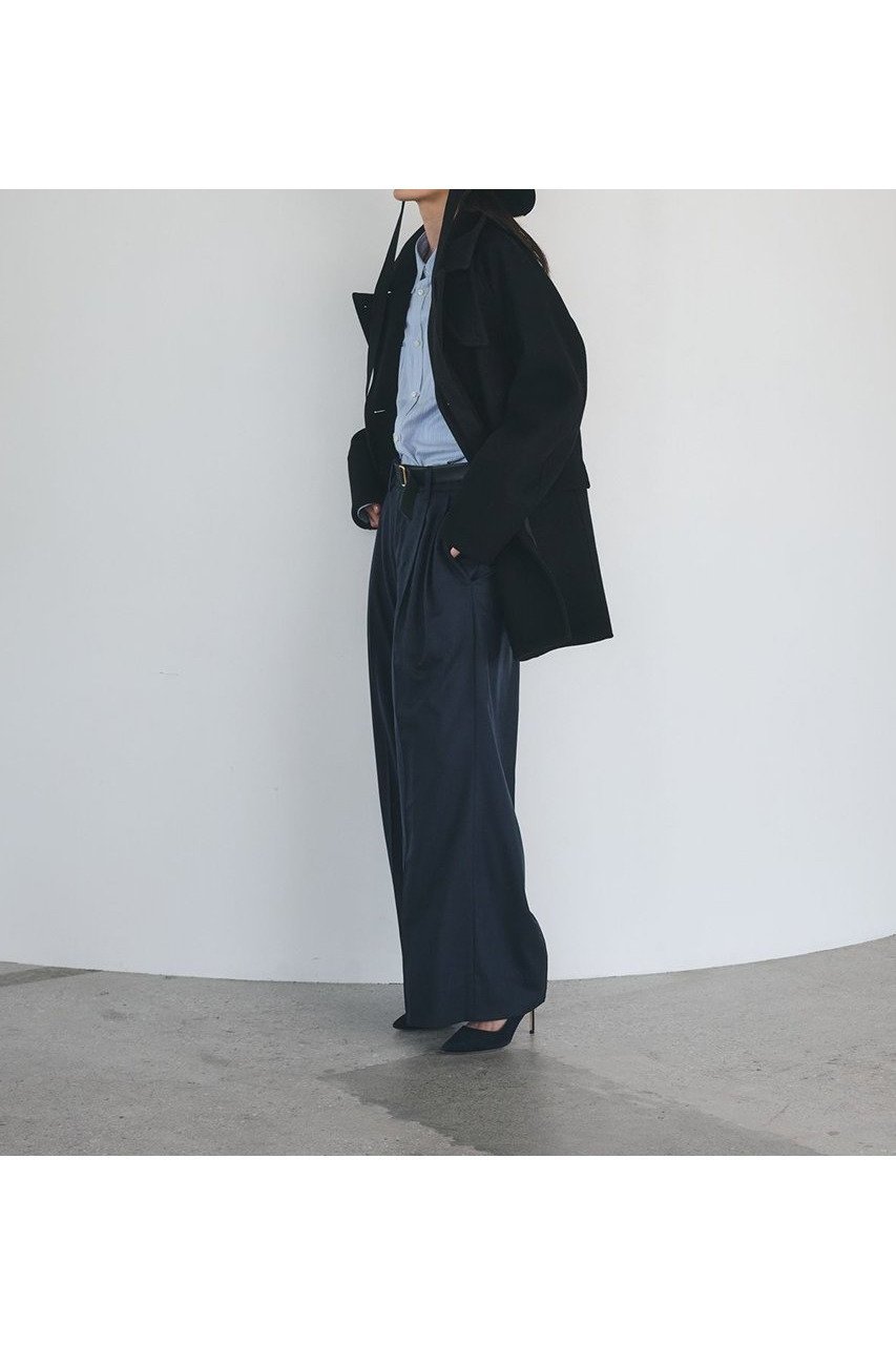 【カオス/Chaos】のスーペリヤヌスPコート 人気、トレンドファッション・服の通販 founy(ファニー) 　ファッション　Fashion　レディースファッション　Fashion for Women　アウター　Coat / Outerwear Collection　コート・ロングコート・ピーコート　Long Coats, Peacoats & More　Pコート　Pea Coats　おすすめ　Recommended / Our Picks　ショート　Short, Short Length　スタンド　Stand Collar, Upright Stand　ストレート　Straight, Straight Cut　フラップ　Flap, Flap Pocket　新作・新入荷　New Arrivals / New In　other-4|ID: prp329100004613311 ipo3291000000033021571