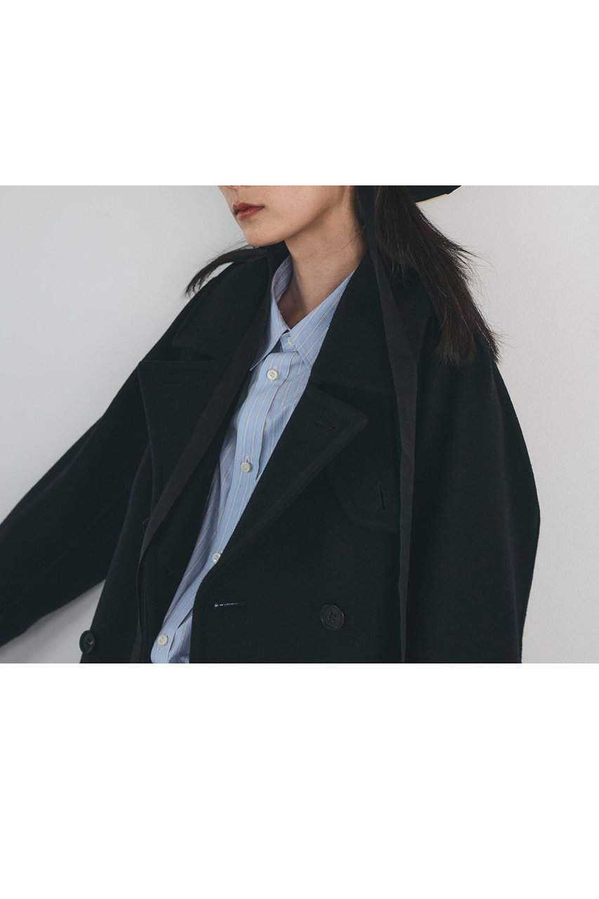 【カオス/Chaos】のスーペリヤヌスPコート 人気、トレンドファッション・服の通販 founy(ファニー) 　ファッション　Fashion　レディースファッション　Fashion for Women　アウター　Coat / Outerwear Collection　コート・ロングコート・ピーコート　Long Coats, Peacoats & More　Pコート　Pea Coats　おすすめ　Recommended / Our Picks　ショート　Short, Short Length　スタンド　Stand Collar, Upright Stand　ストレート　Straight, Straight Cut　フラップ　Flap, Flap Pocket　新作・新入荷　New Arrivals / New In　other-7|ID: prp329100004613311 ipo3291000000033021577