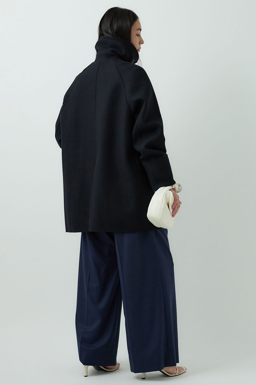 【カオス/Chaos】のスーペリヤヌスPコート 人気、トレンドファッション・服の通販 founy(ファニー) 　ファッション　Fashion　レディースファッション　Fashion for Women　アウター　Coat / Outerwear Collection　コート・ロングコート・ピーコート　Long Coats, Peacoats & More　Pコート　Pea Coats　おすすめ　Recommended / Our Picks　ショート　Short, Short Length　スタンド　Stand Collar, Upright Stand　ストレート　Straight, Straight Cut　フラップ　Flap, Flap Pocket　other-4|ID: prp329100004613311 ipo3291000000036241216