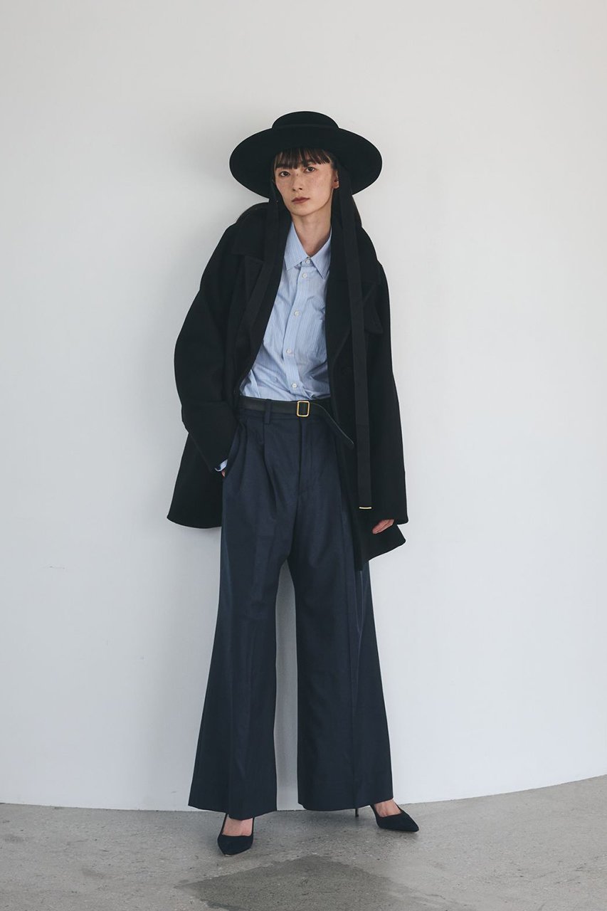 【カオス/Chaos】のスーペリヤヌスPコート 人気、トレンドファッション・服の通販 founy(ファニー) 　ファッション　Fashion　レディースファッション　Fashion for Women　アウター　Coat / Outerwear Collection　コート・ロングコート・ピーコート　Long Coats, Peacoats & More　Pコート　Pea Coats　おすすめ　Recommended / Our Picks　ショート　Short, Short Length　スタンド　Stand Collar, Upright Stand　ストレート　Straight, Straight Cut　フラップ　Flap, Flap Pocket　other-8|ID: prp329100004613311 ipo3291000000036241222