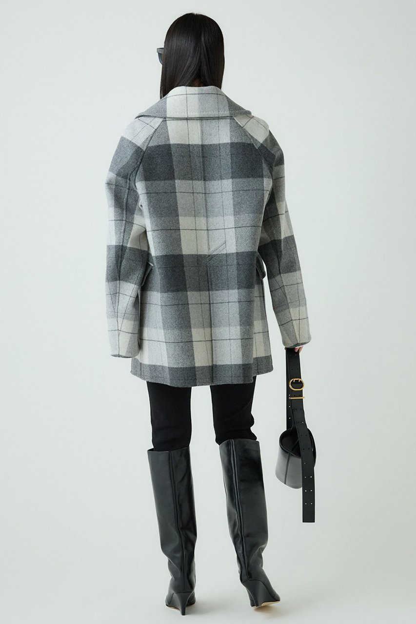 【カオス/Chaos】のスーペリヤヌスPコート 人気、トレンドファッション・服の通販 founy(ファニー) 　ファッション　Fashion　レディースファッション　Fashion for Women　アウター　Coat / Outerwear Collection　コート・ロングコート・ピーコート　Long Coats, Peacoats & More　Pコート　Pea Coats　おすすめ　Recommended / Our Picks　ショート　Short, Short Length　スタンド　Stand Collar, Upright Stand　ストレート　Straight, Straight Cut　フラップ　Flap, Flap Pocket　other-5|ID: prp329100004613311 ipo3291000000036899638