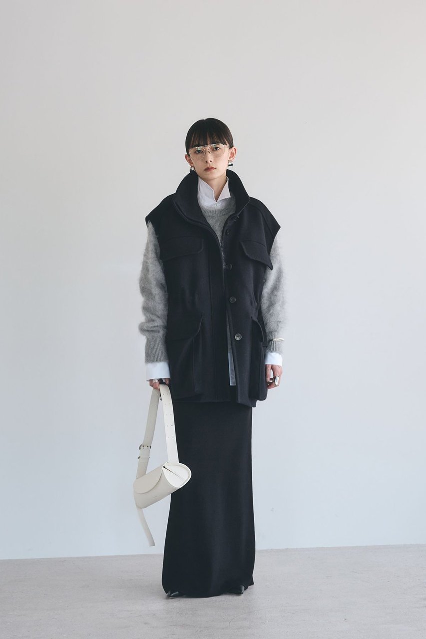 【カオス/Chaos】のスーペリヤヌスベスト 人気、トレンドファッション・服の通販 founy(ファニー) ファッション Fashion レディースファッション Fashion for Women アウター Coat / Outerwear Collection レディースジャケット・軽アウター Jackets ジャケット Jacket, Outerwear スタンド Stand Collar, Upright Stand ドロップ Drop Shoulder, Dropped Style ブルゾン Blouson, Bomber Jacket ベスト Vest, Waistcoat other-2|ID: prp329100004613313 ipo3291000000035864764