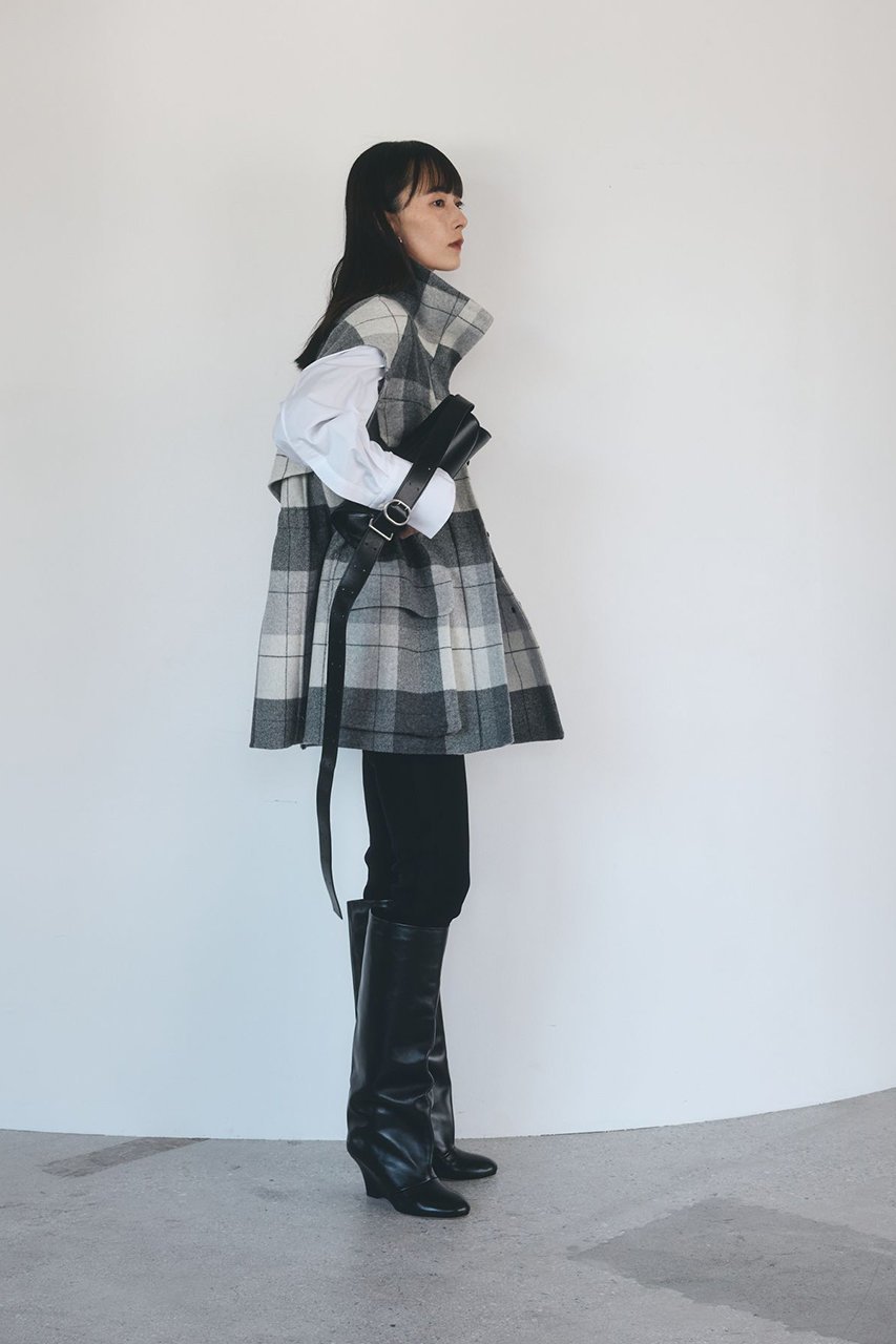 【カオス/Chaos】のスーペリヤヌスベスト 人気、トレンドファッション・服の通販 founy(ファニー) 　ファッション　Fashion　レディースファッション　Fashion for Women　アウター　Coat / Outerwear Collection　レディースジャケット・軽アウター　Jackets　ジャケット　Jacket, Outerwear　スタンド　Stand Collar, Upright Stand　ドロップ　Drop Shoulder, Dropped Style　ブルゾン　Blouson, Bomber Jacket　ベスト　Vest, Waistcoat　other-3|ID: prp329100004613313 ipo3291000000036692261