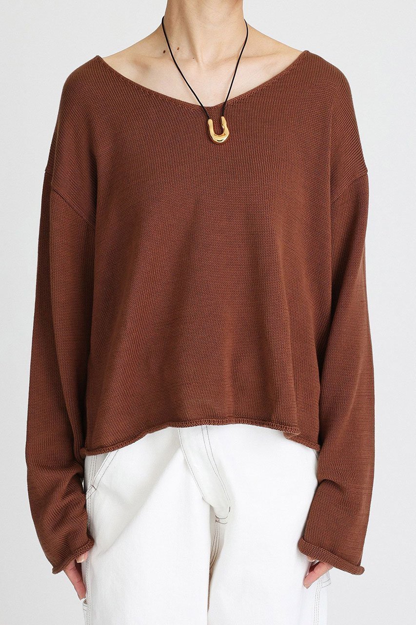 【ブリル/BRILL】のCAFE LATTE プルオーバーニット 人気、トレンドファッション・服の通販 founy(ファニー) 　ファッション　Fashion　レディースファッション　Fashion for Women　トップス・カットソー　Cut & Sew Tops　ニット　Knit Tops & Sweaters　カジュアルプルオーバー・ニットトップス　Pullovers & Knit Tops / Casual Pullovers　ボーダー　Border, Stripe　人気　Popular, Best Seller　夏　Summer　新作・新入荷　New Arrivals / New In　春　Spring　S/S・春夏　SS, Spring/Summer, Warm Season　無地　Plain, Solid Color　秋　Autumn　other-7|ID: prp329100004613318 ipo3291000000033021629