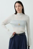 【カオス/Chaos】のチャイリブニット 人気、トレンドファッション・服の通販 founy(ファニー) ファッション Fashion レディースファッション Fashion for Women トップス・カットソー Cut & Sew Tops ニット Knit Tops & Sweaters カジュアルプルオーバー・ニットトップス Pullovers & Knit Tops / Casual Pullovers シルク Silk, 100% Silk ジャケット Jacket, Outerwear ワイドリブ Wide Rib, Wide Ribbed Knit エレガント 上品 Elegant thumbnail オフホワイト|ID: prp329100004613320 ipo3291000000033370070