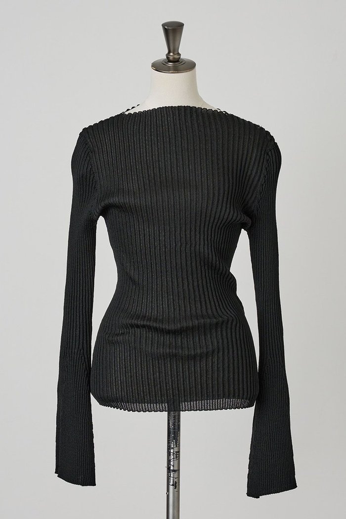 【カオス/Chaos】のチャイリブニット インテリア・キッズ・メンズ・レディースファッション・服の通販 founy(ファニー) https://founy.com/ ファッション Fashion レディースファッション Fashion for Women トップス・カットソー Cut & Sew Tops ニット Knit Tops & Sweaters カジュアルプルオーバー・ニットトップス Pullovers & Knit Tops / Casual Pullovers シルク Silk, 100% Silk ジャケット Jacket, Outerwear ワイドリブ Wide Rib, Wide Ribbed Knit エレガント 上品 Elegant |ID: prp329100004613320 ipo3291000000036101140