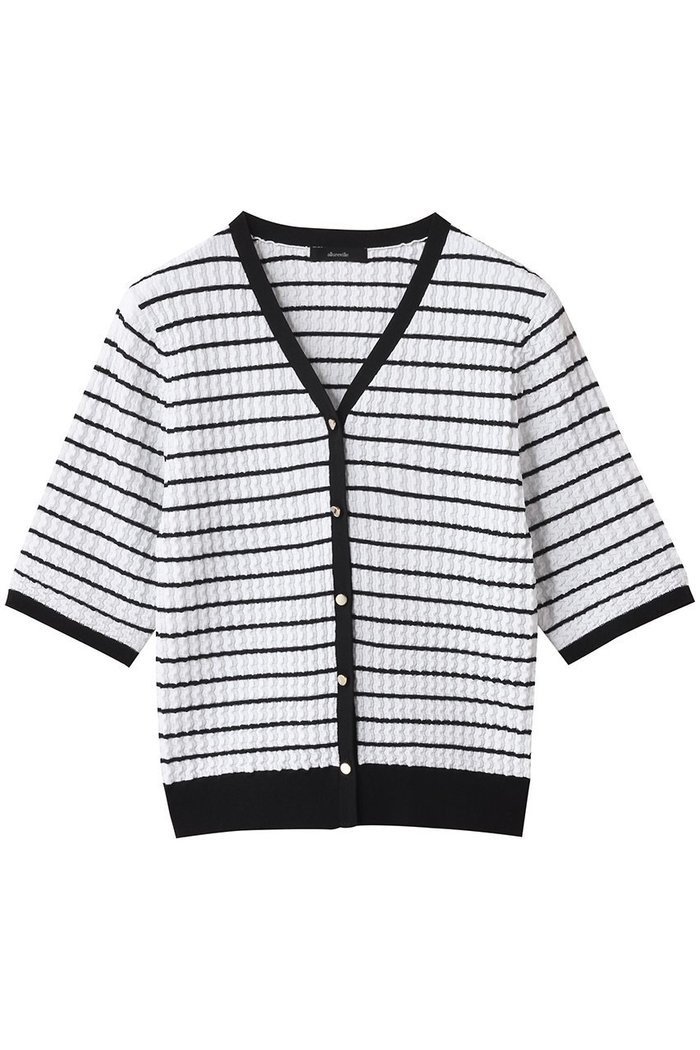【アルアバイル/allureville】のソチッドウェービーV プルオーバー インテリア・キッズ・メンズ・レディースファッション・服の通販 founy(ファニー) https://founy.com/ ファッション Fashion レディースファッション Fashion for Women トップス・カットソー Cut & Sew Tops ニット Knit Tops & Sweaters カジュアルプルオーバー・ニットトップス Pullovers & Knit Tops / Casual Pullovers 2025年 2025 2025-2026秋冬・A/W Autumn/Winter 2025–26 AW25–26 コンパクト Compact, Small Size トレンド Trend, Trending Now A/W・秋冬 Autumn/Winter |ID: prp329100004613322 ipo3291000000033021635