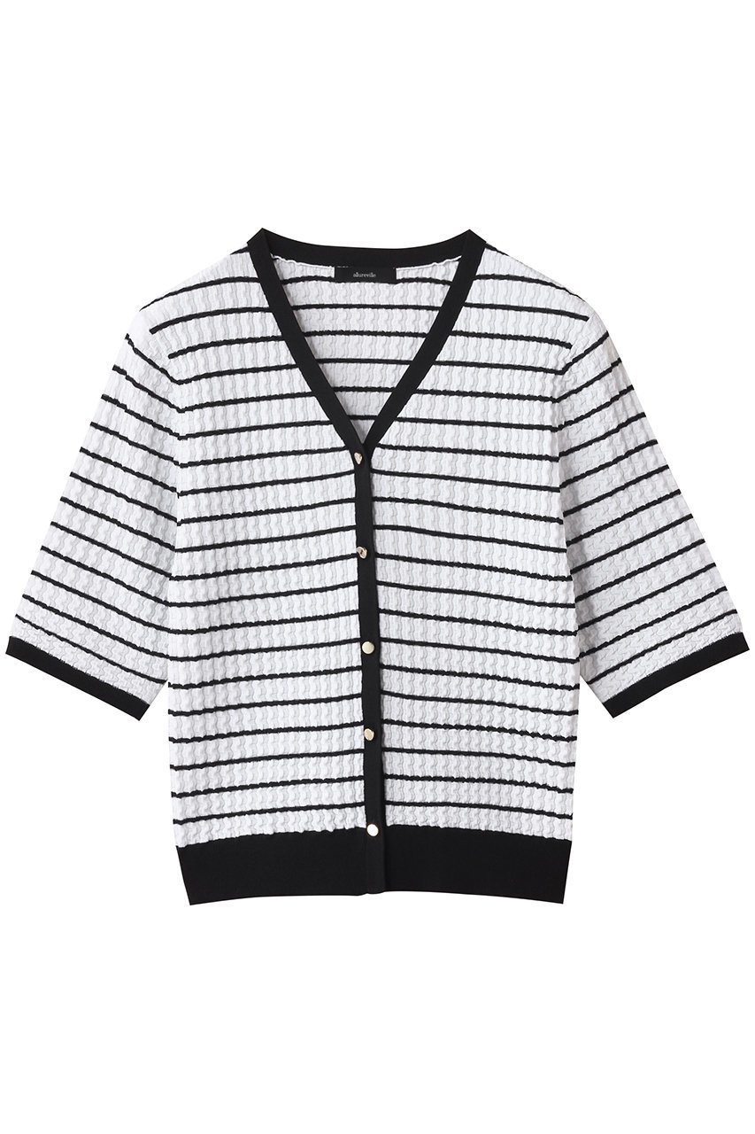 【アルアバイル/allureville】のソチッドウェービーV プルオーバー 人気、トレンドファッション・服の通販 founy(ファニー) 　ファッション　Fashion　レディースファッション　Fashion for Women　トップス・カットソー　Cut & Sew Tops　ニット　Knit Tops & Sweaters　カジュアルプルオーバー・ニットトップス　Pullovers & Knit Tops / Casual Pullovers　2025年　2025　2025-2026秋冬・A/W　Autumn/Winter 2025–26 AW25–26　コンパクト　Compact, Small Size　トレンド　Trend, Trending Now　A/W・秋冬　Autumn/Winter　 other-1|ID: prp329100004613322 ipo3291000000033021635