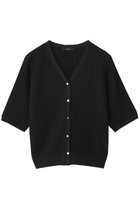 【アルアバイル/allureville】のソチッドウェービーV プルオーバー ブラック|ID: prp329100004613322 ipo3291000000033021640
