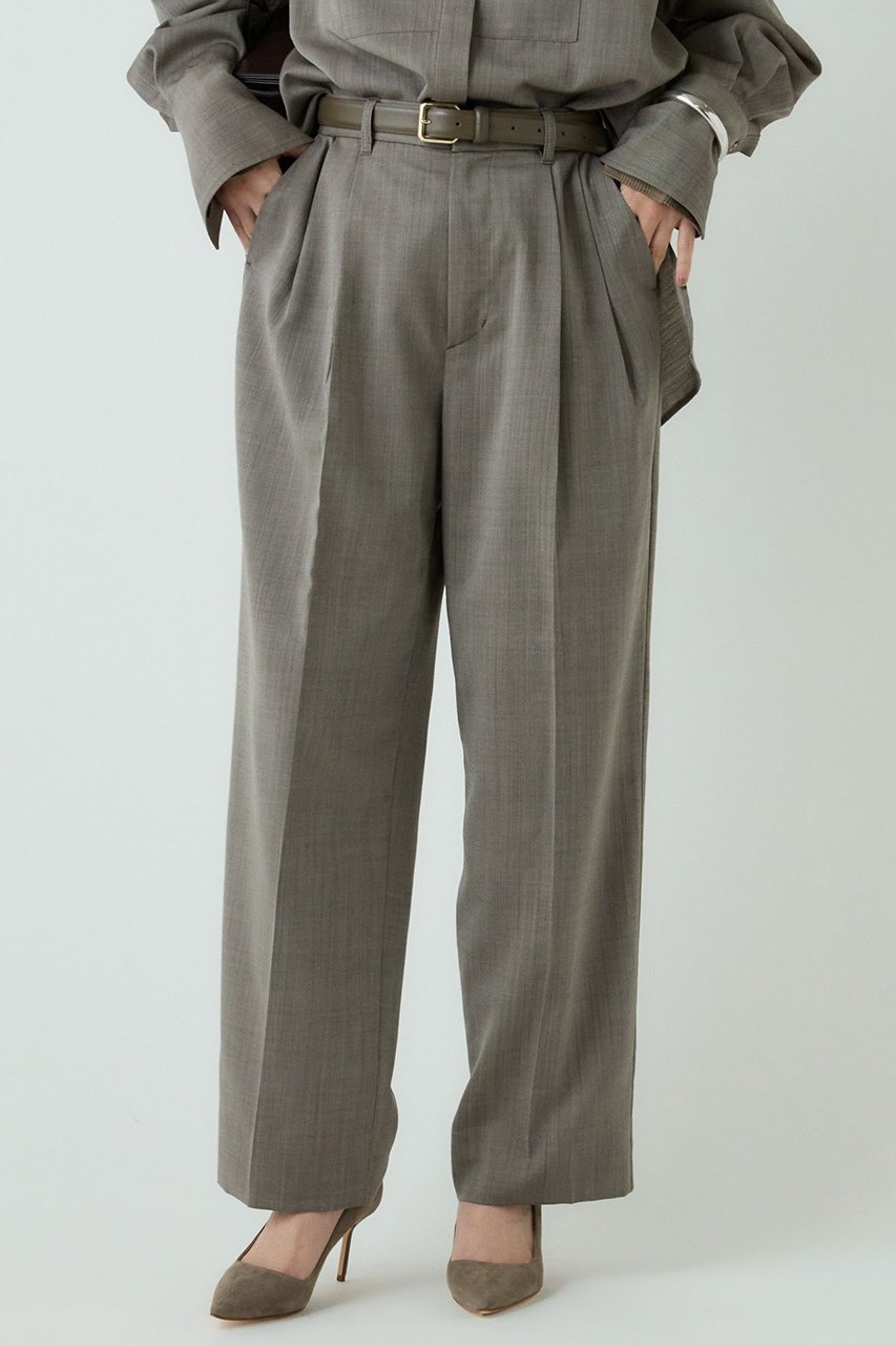 【カオス/Chaos】のオルトパンツ インテリア・キッズ・メンズ・レディースファッション・服の通販 founy(ファニー) 　ファッション　Fashion　レディースファッション　Fashion for Women　パンツ　Pants & Trousers　シルク　Silk, 100% Silk　センター　Center, Center Line　冬　Winter / This Winter　秋　Autumn　ブラウン|ID: prp329100004613327 ipo3291000000035509903