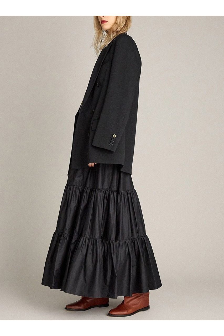 【ブリル/BRILL】のティアードスカート 人気、トレンドファッション・服の通販 founy(ファニー) 　ファッション　Fashion　レディースファッション　Fashion for Women　スカート　Skirts　ティアードスカート　Tiered Skirts　ロングスカート　Long Skirts / Maxi & Midi Skirts　ギャザー　Gathered, Ruffled　ティアードスカート　Tiered Skirt, Flounced Skirt　フレア　Flare, Flared　ロング　Long, Long-Length　新作・新入荷　New Arrivals / New In　other-5|ID: prp329100004613332 ipo3291000000033021728