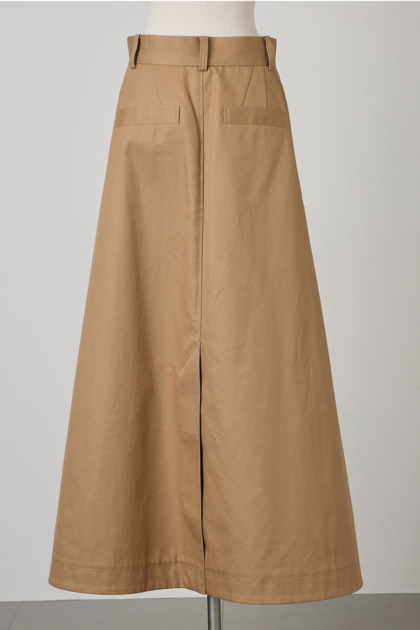 【カオス/Chaos】のチーノランブルスカート 人気、トレンドファッション・服の通販 founy(ファニー) 　ファッション　Fashion　レディースファッション　Fashion for Women　スカート　Skirts　ロングスカート　Long Skirts / Maxi & Midi Skirts　アクリル　Acrylic Material　コーティング　Coating, Coated Finish　ツイル　Twist, Twisted Detail　フィット　Fit, Slim Fit　フレア　Flare, Flared　フロント　Front, Front Design　ロング　Long, Long-Length　エレガント 上品　Elegant　新作・新入荷　New Arrivals / New In　other-3|ID: prp329100004613337 ipo3291000000033021753