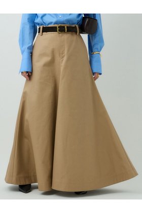 【カオス/Chaos】 チーノランブルスカート人気、トレンドファッション・服の通販 founy(ファニー) ファッション Fashion レディースファッション Fashion for Women スカート Skirts ロングスカート Long Skirts / Maxi & Midi Skirts アクリル Acrylic Material コーティング Coating, Coated Finish ツイル Twist, Twisted Detail フィット Fit, Slim Fit フレア Flare, Flared フロント Front, Front Design ロング Long, Long-Length エレガント 上品 Elegant |ID:prp329100004613337