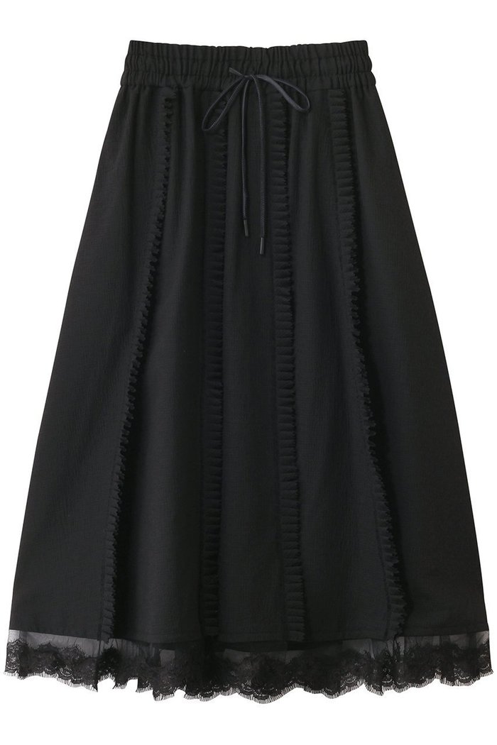 【ミュベール/MUVEIL】のピンキングフリルスカート インテリア・キッズ・メンズ・レディースファッション・服の通販 founy(ファニー) https://founy.com/ ファッション Fashion レディースファッション Fashion for Women スカート Skirts 2025年 2025 2025-2026秋冬・A/W Autumn/Winter 2025–26 AW25–26 エレガント 上品 Elegant サテン Satin, Glossy Fabric ストレッチ Stretch, Stretchy Fabric スポーティ Sporty, Casual Athletic チュール Tulip, Tulip Motif フェミニン Feminine, Girly リネン Linen, Linen Fabric レース Lace, Lace Fabric A/W・秋冬 Autumn/Winter |ID: prp329100004613339 ipo3291000000033021763