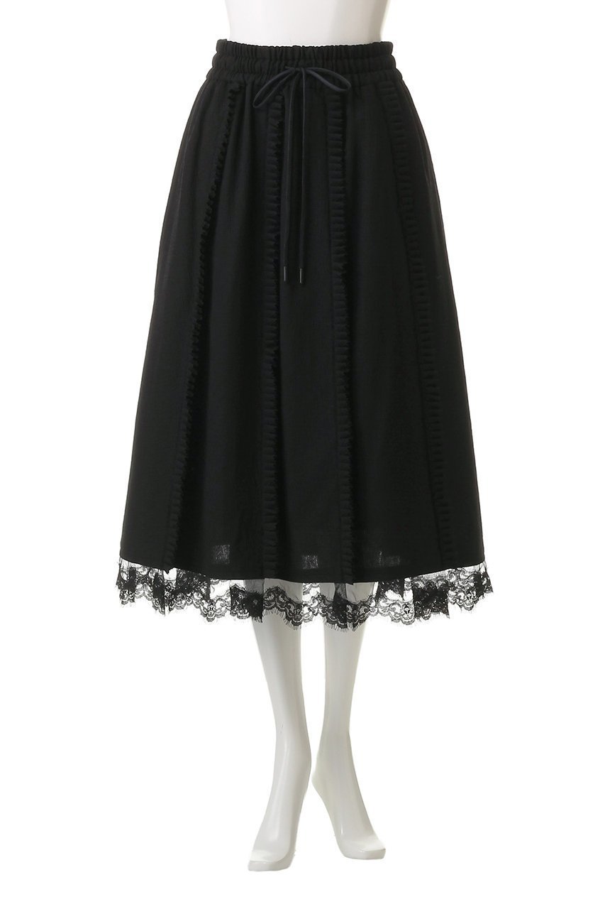 【ミュベール/MUVEIL】のピンキングフリルスカート 人気、トレンドファッション・服の通販 founy(ファニー) 　ファッション　Fashion　レディースファッション　Fashion for Women　スカート　Skirts　2025年　2025　2025-2026秋冬・A/W　Autumn/Winter 2025–26 AW25–26　エレガント 上品　Elegant　サテン　Satin, Glossy Fabric　ストレッチ　Stretch, Stretchy Fabric　スポーティ　Sporty, Casual Athletic　チュール　Tulip, Tulip Motif　フェミニン　Feminine, Girly　リネン　Linen, Linen Fabric　レース　Lace, Lace Fabric　A/W・秋冬　Autumn/Winter　other-2|ID: prp329100004613339 ipo3291000000033021765