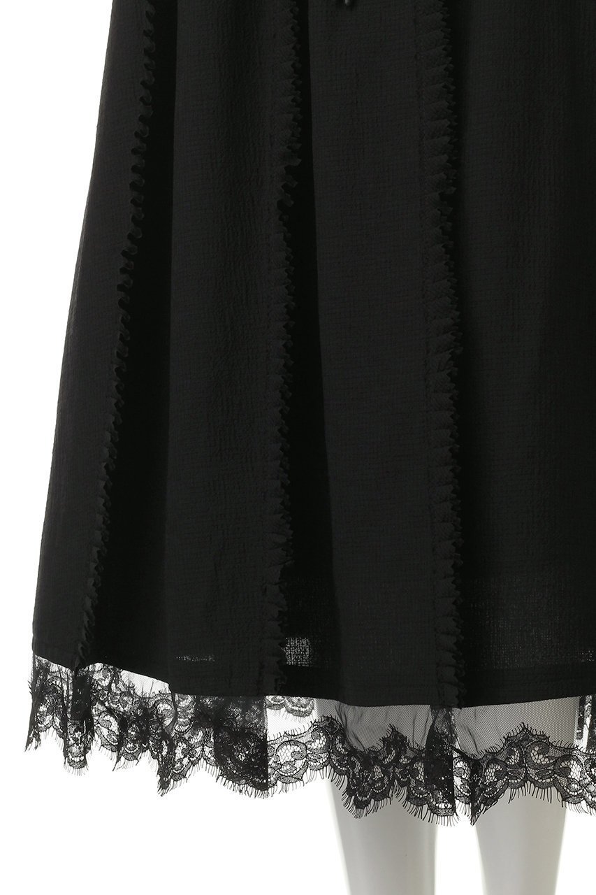 【ミュベール/MUVEIL】のピンキングフリルスカート 人気、トレンドファッション・服の通販 founy(ファニー) 　ファッション　Fashion　レディースファッション　Fashion for Women　スカート　Skirts　2025年　2025　2025-2026秋冬・A/W　Autumn/Winter 2025–26 AW25–26　エレガント 上品　Elegant　サテン　Satin, Glossy Fabric　ストレッチ　Stretch, Stretchy Fabric　スポーティ　Sporty, Casual Athletic　チュール　Tulip, Tulip Motif　フェミニン　Feminine, Girly　リネン　Linen, Linen Fabric　レース　Lace, Lace Fabric　A/W・秋冬　Autumn/Winter　other-5|ID: prp329100004613339 ipo3291000000033021771