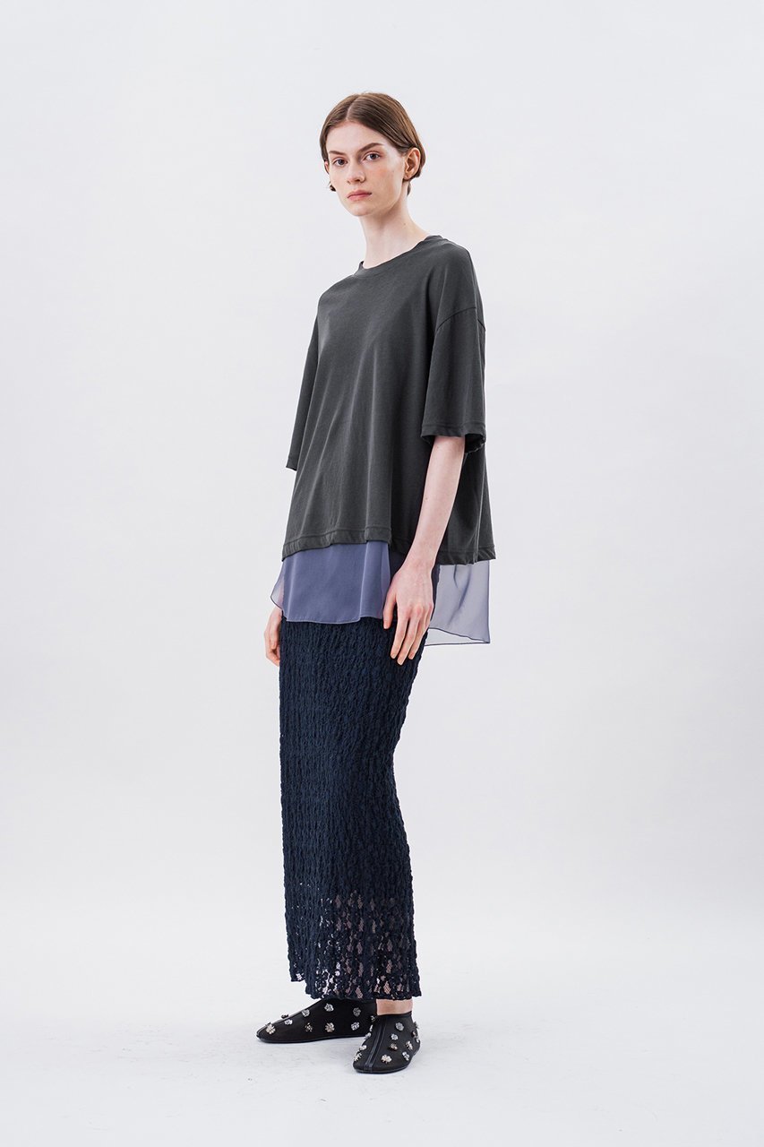 【スタニングルアー/STUNNING LURE】のヴィンテージルーズTシャツ 人気、トレンドファッション・服の通販 founy(ファニー) ファッション Fashion レディースファッション Fashion for Women トップス・カットソー Cut & Sew Tops シャツ・ブラウス・オフィスカジュアル Elegant Blouses & Button-Ups ロングTシャツ・Tシャツ Longline T-Shirts & Tees カットソー・ベーシックTシャツ Cut-and-Sewn Tops / Stretch Tees & Basics ショート Short, Short Length スリーブ Sleeve, Long Sleeve / Short Sleeve ダメージ Distressed, Destroyed ルーズ Loose, Oversized ヴィンテージ Vintage Style エレガント 上品 Elegant other-6|ID: prp329100004613384 ipo3291000000035992366