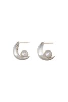 【ナチュラリジュエリ/NATURALI JEWELRY】のSILVER カロス カールリーフピアス 人気、トレンドファッション・服の通販 founy(ファニー) ファッション Fashion レディースファッション Fashion for Women ジュエリー Jewelry ファッションリング Fashion Rings イヤリング・フープ・ドロップタイプ Hoop, Drop & Clip Earrings 2025年 2025 2025-2026秋冬・A/W Autumn/Winter 2025–26 AW25–26 イヤリング Earrings シルバー Silver, Metallic Silver パール Pearl, Pearl Accent フォルム Silhouette, Form モチーフ Motif, Design Theme リーフ Leaf, Botanical Leaf エレガント 上品 Elegant A/W・秋冬 Autumn/Winter |ID:prp329100004613994