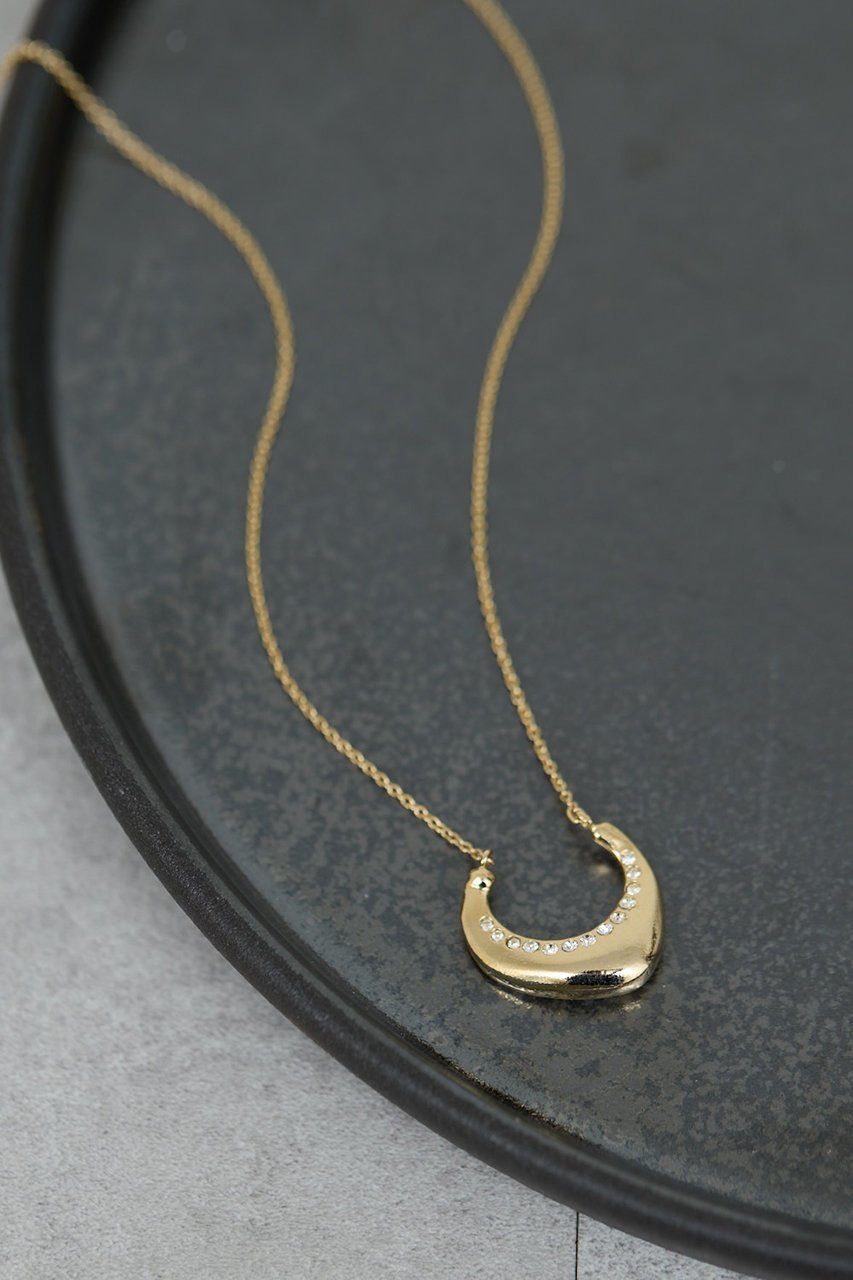 【ガリャルダガランテ/GALLARDAGALANTE】のラインストーンメタルトップネックレス 人気、トレンドファッション・服の通販 founy(ファニー) 　ファッション　Fashion　レディースファッション　Fashion for Women　ジュエリー　Jewelry　ネックレス　Necklaces & Pendants　おすすめ　Recommended / Our Picks　シンプル　Simple, Minimal　ストーン　Stone, Gem-Like　ネックレス　Necklace, Pendant Necklace　other-2|ID: prp329100004614001 ipo3291000000036071976