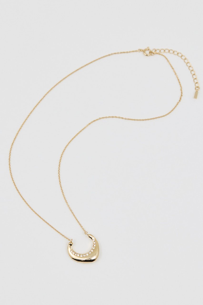 【ガリャルダガランテ/GALLARDAGALANTE】のラインストーンメタルトップネックレス 人気、トレンドファッション・服の通販 founy(ファニー) 　ファッション　Fashion　レディースファッション　Fashion for Women　ジュエリー　Jewelry　ネックレス　Necklaces & Pendants　おすすめ　Recommended / Our Picks　シンプル　Simple, Minimal　ストーン　Stone, Gem-Like　ネックレス　Necklace, Pendant Necklace　other-3|ID: prp329100004614001 ipo3291000000036071978