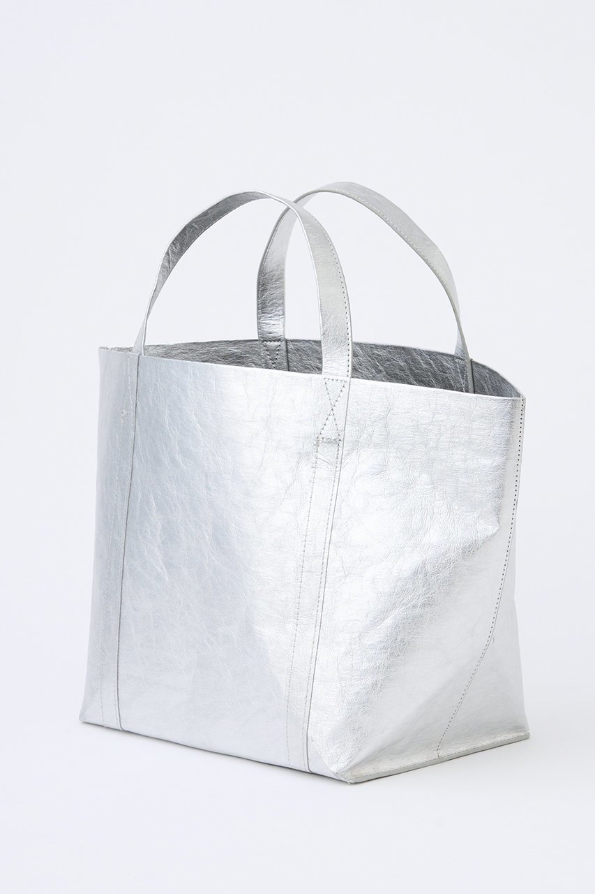 【ウィムガゼット/Whim Gazette】の【THE PAUSE】ペーパートート M 人気、トレンドファッション・服の通販 founy(ファニー) 　ファッション　Fashion　レディースファッション　Fashion for Women　バッグ　Bags　ヴィンテージ　Vintage Style　グラデーション　Gradient, Ombre　軽量　Lightweight, Ultra Light　シルバー　Silver, Metallic Silver　ペーパー　Paper, Kraft Paper　ポケット　Pocket, Pocket Detail　ワーク　Workwear, Utility Style　other-5|ID: prp329100004614005 ipo3291000000036071994