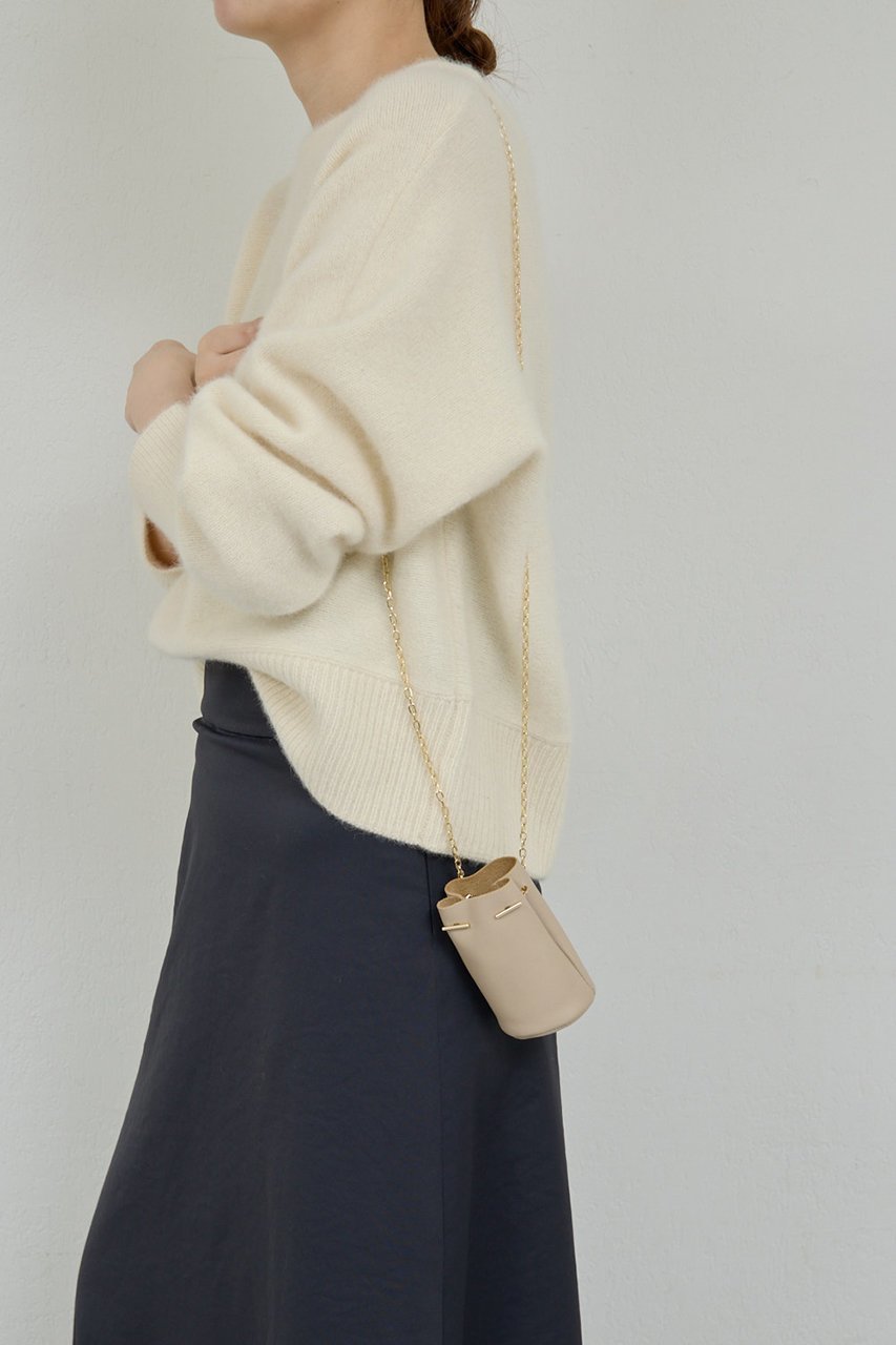 【ガリャルダガランテ/GALLARDAGALANTE】の【2.718】Tinyチェーンショルダー インテリア・キッズ・メンズ・レディースファッション・服の通販 founy(ファニー) 　ファッション　Fashion　レディースファッション　Fashion for Women　バッグ　Bags　アクセサリー　Fashion Accessories　ショルダー　Shoulder, Shoulder Strap　スマート　Smart, Elegant　チェーン　Chain, Chain Strap　リップ　Lip, Lip Motif　エレガント 上品　Elegant　ベージュ|ID: prp329100004614006 ipo3291000000035101766