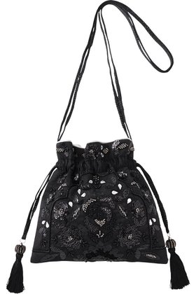 【ヌキテパ/NE QUITTEZ PAS】のエンブロイダリー ショルダー バッグ 人気、トレンドファッション・服の通販 founy(ファニー) ファッション Fashion レディースファッション Fashion for Women バッグ Bags エンブロイダリー Embroidery Design ショルダー Shoulder, Shoulder Strap フリンジ Fringe, Tassel ラップ Wrap, Wrap Design |ID:prp329100004614011