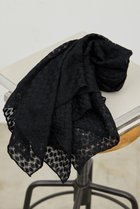 【ガリャルダガランテ/GALLARDAGALANTE】のクロシェスカーフ 人気、トレンドファッション・服の通販 founy(ファニー) ファッション Fashion レディースファッション Fashion for Women ストール Soft & Warm Scarves マフラー・スヌード / 冬小物の定番 Scarves & Mufflers 2025年 2025 2025-2026秋冬・A/W Autumn/Winter 2025–26 AW25–26 クロシェ Crochet, Knitted Lace スカーフ Scarf, Neckwear ストール Stole, Wrap マフラー Scarf, Muffler A/W・秋冬 Autumn/Winter thumbnail ブラック|ID: prp329100004614014 ipo3291000000033034785