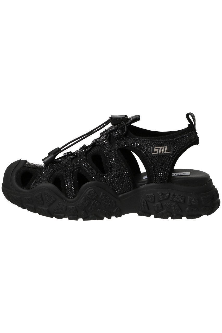 【スティーブマデン/STEVE MADDEN】のMIDNITE ラインストーンスポーツサンダル 人気、トレンドファッション・服の通販 founy(ファニー) 　ファッション　Fashion　レディースファッション　Fashion for Women　スポーツウェア　Functional & Stylish Sportswear　サンダル&ミュール　Sandals & Mules　2025年　2025　2025-2026秋冬・A/W　Autumn/Winter 2025–26 AW25–26　サンダル　Sandals, Summer Shoes　ストーン　Stone, Gem-Like　スポーツ　Sports, Activewear　スポーティ　Sporty, Casual Athletic　リュクス　Luxury, Elegant, High-End, Chic　厚底　Platform Shoes　A/W・秋冬　Autumn/Winter　other-2|ID: prp329100004614028 ipo3291000000033034892