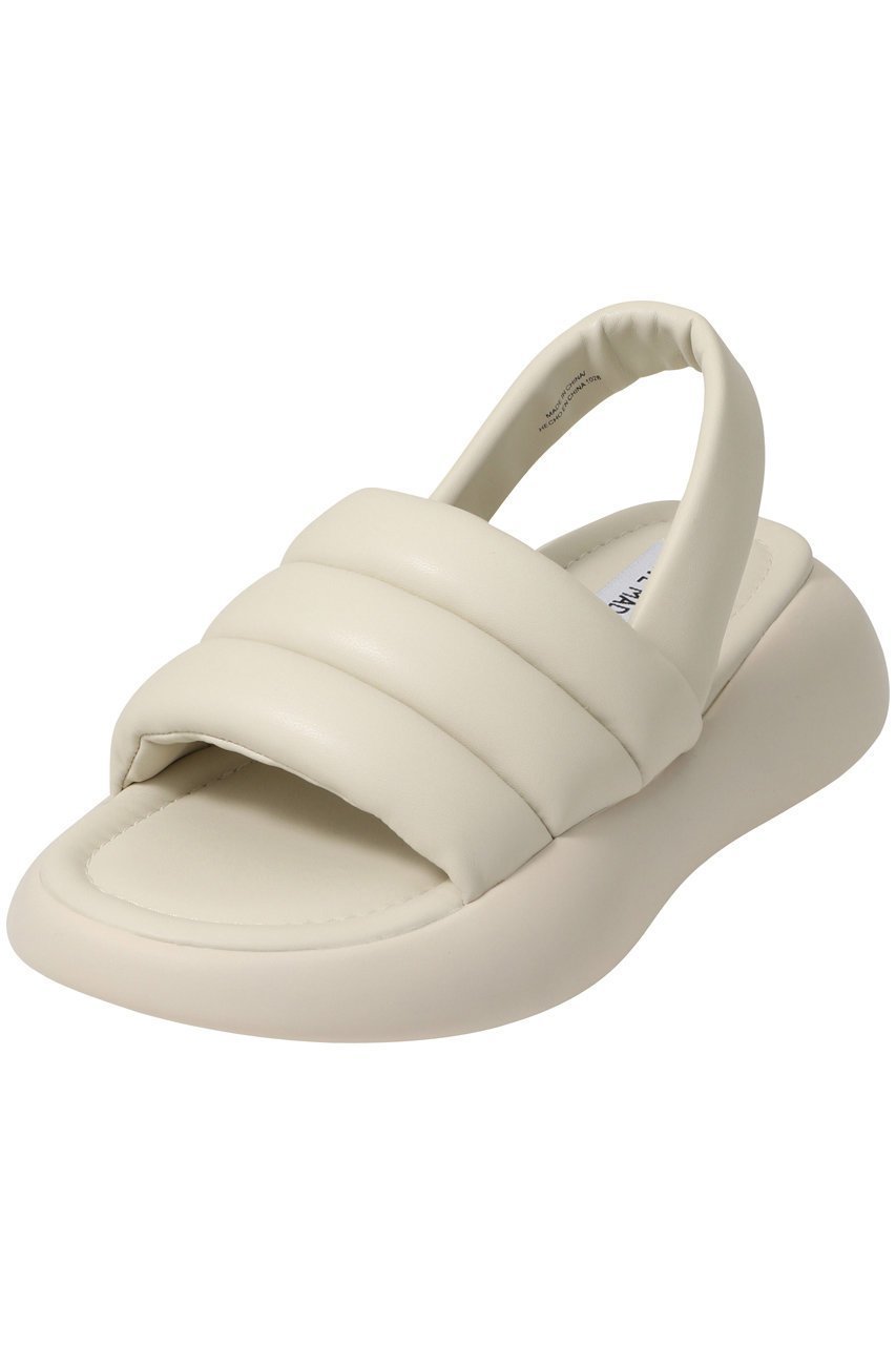 【スティーブマデン/STEVE MADDEN】のHEADWAY ボリュームパフィーストラップサンダル インテリア・キッズ・メンズ・レディースファッション・服の通販 founy(ファニー) 　ファッション　Fashion　レディースファッション　Fashion for Women　2025年　2025　2025-2026秋冬・A/W　Autumn/Winter 2025–26 AW25–26　サンダル　Sandals, Summer Shoes　トレンド　Trend, Trending Now　旅行　Travel　A/W・秋冬　Autumn/Winter　ホワイト|ID: prp329100004614031 ipo3291000000033034910