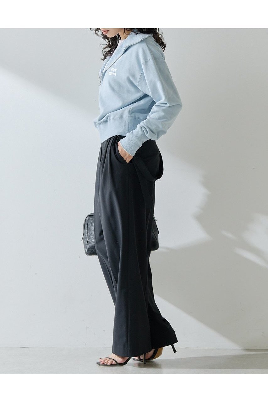 【ウィムガゼット/Whim Gazette】のハーフジップロゴ裏毛プルオーバー 人気、トレンドファッション・服の通販 founy(ファニー) 　ファッション　Fashion　レディースファッション　Fashion for Women　トップス・カットソー　Cut & Sew Tops　シャツ・ブラウス・オフィスカジュアル　Elegant Blouses & Button-Ups　ロングTシャツ・Tシャツ　Longline T-Shirts & Tees　カジュアルプルオーバー・ニットトップス　Pullovers & Knit Tops / Casual Pullovers　カットソー・ベーシックTシャツ　Cut-and-Sewn Tops / Stretch Tees & Basics　インナー　Innerwear　ジャケット　Jacket, Outerwear　スタンダード　Standard, Basic　スタンド　Stand Collar, Upright Stand　スリーブ　Sleeve, Long Sleeve / Short Sleeve　バランス　Balance, Style Balance　ボトム　Bottoms, Lower Wear　ロング　Long, Long-Length　ワンポイント　One Point, Statement Accent　A/W・秋冬　Autumn/Winter　2025年　2025　2025-2026秋冬・A/W　Autumn/Winter 2025–26 AW25–26　other-3|ID: prp329100004614033 ipo3291000000033034925