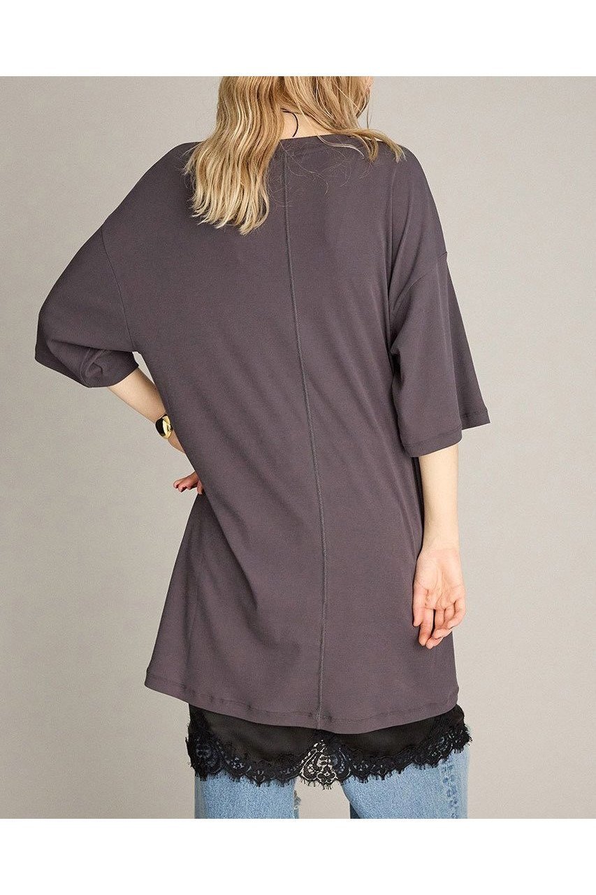 【ブリル/BRILL】のビッグTシャツ 人気、トレンドファッション・服の通販 founy(ファニー) 　ファッション　Fashion　レディースファッション　Fashion for Women　トップス・カットソー　Cut & Sew Tops　シャツ・ブラウス・オフィスカジュアル　Elegant Blouses & Button-Ups　ロングTシャツ・Tシャツ　Longline T-Shirts & Tees　カットソー・ベーシックTシャツ　Cut-and-Sewn Tops / Stretch Tees & Basics　おすすめ　Recommended / Our Picks　カリフォルニア　California, Cali Style　ショート　Short, Short Length　スリーブ　Sleeve, Long Sleeve / Short Sleeve　ビッグ　Big, Oversized　新作・新入荷　New Arrivals / New In　other-3|ID: prp329100004614035 ipo3291000000033034939