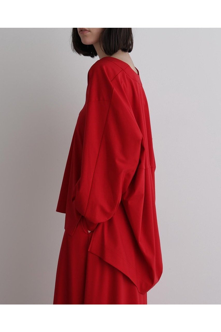 【ル フィル/LE PHIL】のコンパクトポンチVネックプルオーバー 人気、トレンドファッション・服の通販 founy(ファニー) 　ファッション　Fashion　レディースファッション　Fashion for Women　トップス・カットソー　Cut & Sew Tops　シャツ・ブラウス・オフィスカジュアル　Elegant Blouses & Button-Ups　ロングTシャツ・Tシャツ　Longline T-Shirts & Tees　カジュアルプルオーバー・ニットトップス　Pullovers & Knit Tops / Casual Pullovers　カットソー・ベーシックTシャツ　Cut-and-Sewn Tops / Stretch Tees & Basics　Vネックトップス　V-Neck Tops / V-Cut Neckline Shirts　コンパクト　Compact, Small Size　シンプル　Simple, Minimal　スリット　Slit, Slit Detail　スリーブ　Sleeve, Long Sleeve / Short Sleeve　デコルテ　Décolleté, Neckline　バランス　Balance, Style Balance　フォルム　Silhouette, Form　ボトム　Bottoms, Lower Wear　ロング　Long, Long-Length　今季　This Season, Current Season　新作・新入荷　New Arrivals / New In　other-4|ID: prp329100004614037 ipo3291000000033034955