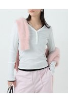 【カオス/Chaos】の【WHY NOT NOW】ポートヘンリープルオーバー 人気、トレンドファッション・服の通販 founy(ファニー) ファッション Fashion レディースファッション Fashion for Women トップス・カットソー Cut & Sew Tops シャツ・ブラウス・オフィスカジュアル Elegant Blouses & Button-Ups ロングTシャツ・Tシャツ Longline T-Shirts & Tees カジュアルプルオーバー・ニットトップス Pullovers & Knit Tops / Casual Pullovers カットソー・ベーシックTシャツ Cut-and-Sewn Tops / Stretch Tees & Basics 2025年 2025 2025-2026秋冬・A/W Autumn/Winter 2025–26 AW25–26 インナー Innerwear カットソー Cut and Sewn Top シルク Silk, 100% Silk シルケット Silket, Silky Cotton ジャケット Jacket, Outerwear ストレッチ Stretch, Stretchy Fabric スリーブ Sleeve, Long Sleeve / Short Sleeve テレコ Ribbed, Rib Stitch デニム Denim, Jeans Material ロング Long, Long-Length A/W・秋冬 Autumn/Winter |ID:prp329100004614038